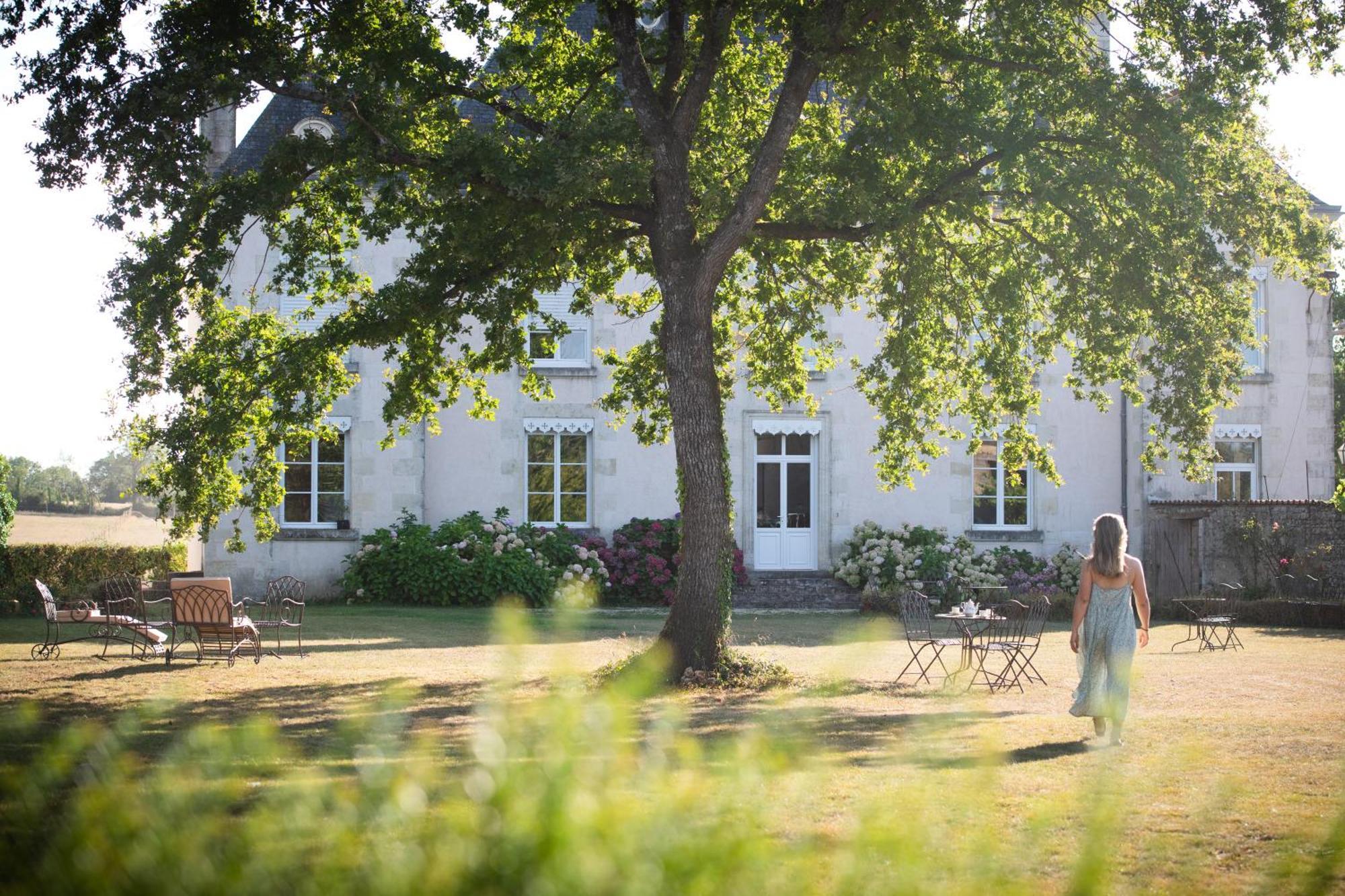 Bed and Breakfast Domaine de la Briouse à Sanxay Extérieur photo